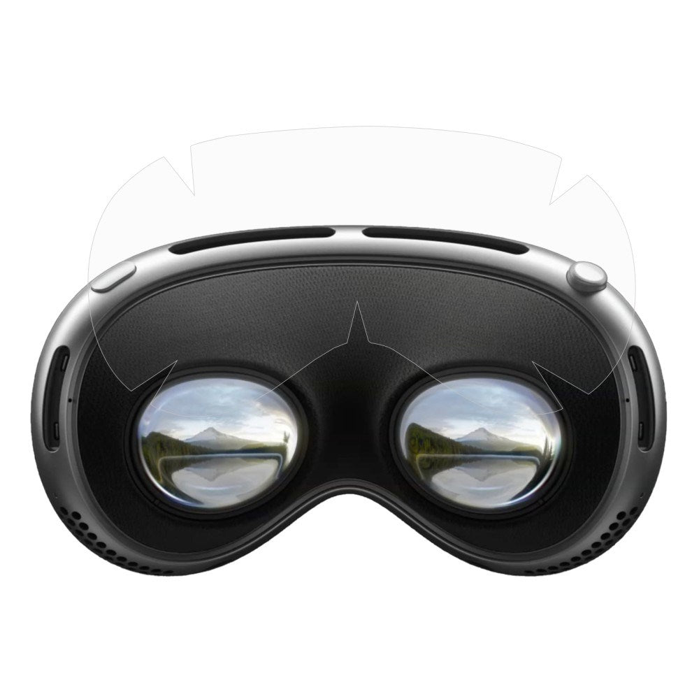 Apple Vision Pro Plast Beskyttelsesfilm - Gennemsigtig