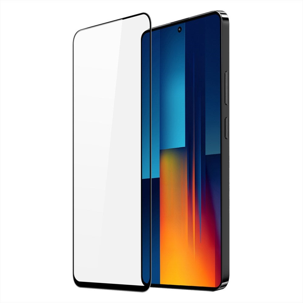 Xiaomi Redmi Note 13 Pro (4G) / Poco M6 Pro Dux Ducis Glas Skærmbeskyttelse - Full-Fit - Sort Kant