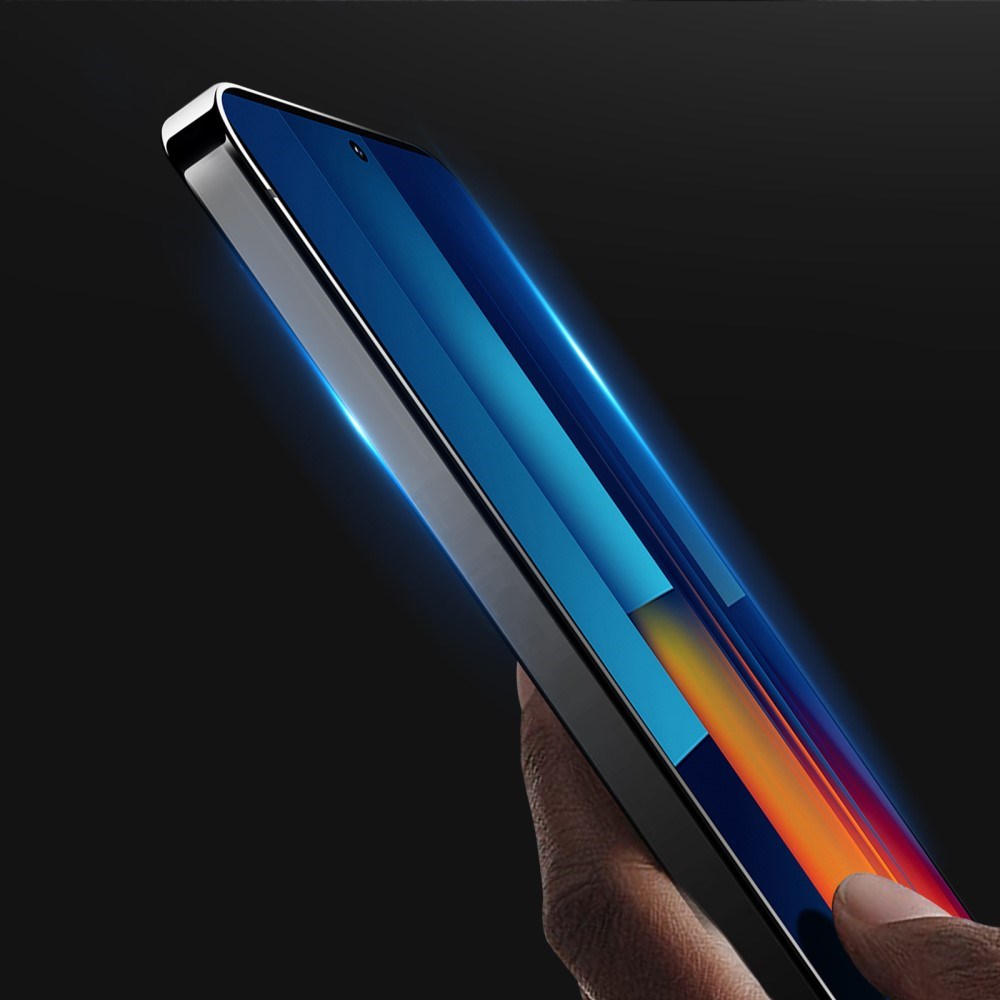Xiaomi Redmi Note 13 Pro (4G) / Poco M6 Pro Dux Ducis Glas Skærmbeskyttelse - Full-Fit - Sort Kant