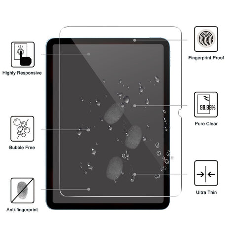 iPad Air 13" (2024) Arc Edge Skærmbeskyttelsesglas - Gennemsigtig