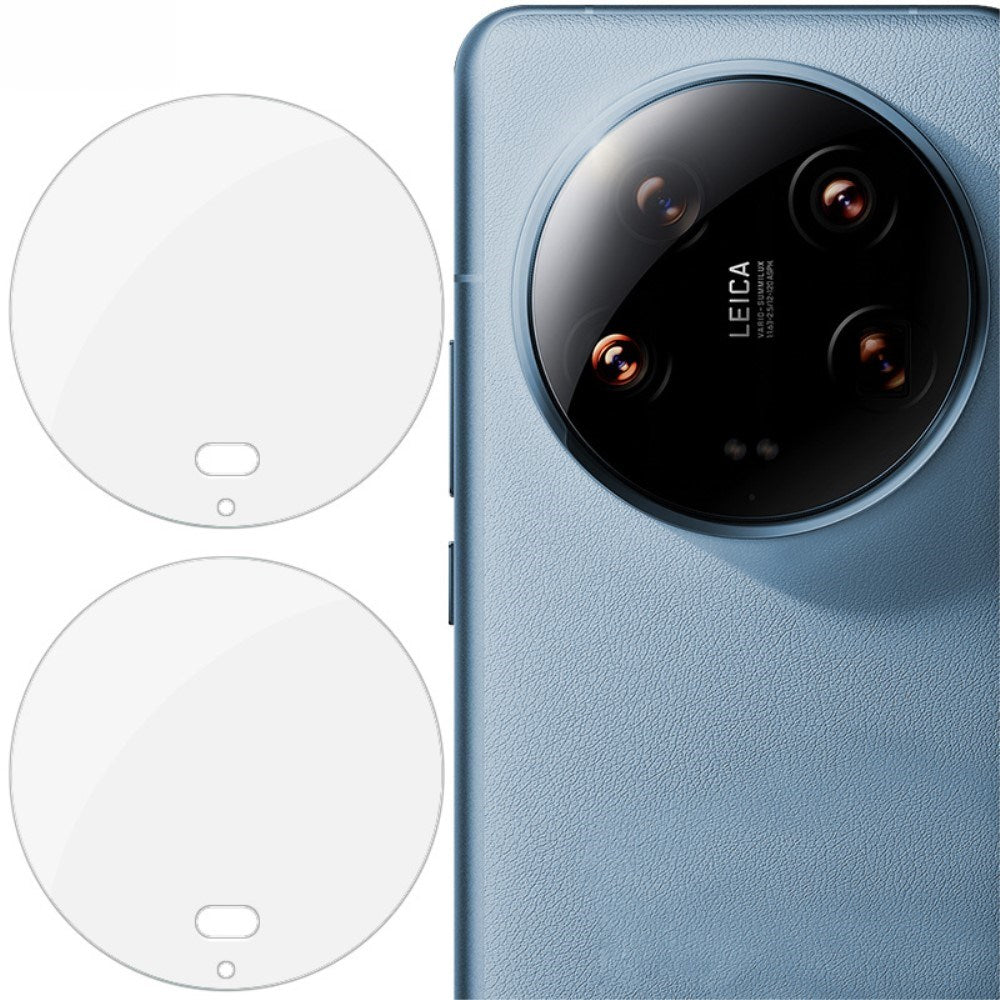 Xiaomi 14 Ultra IMAK Beskyttelse til Kameralinse - 2 stk. - Gennemsigtig