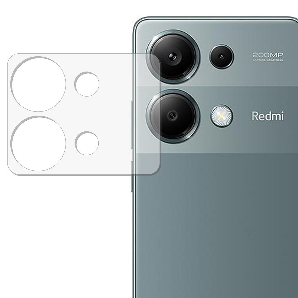 Xiaomi Redmi Note 13 Pro (4G) / Poco M6 Pro Linse Glasbeskyttelse - Gennemsigtig