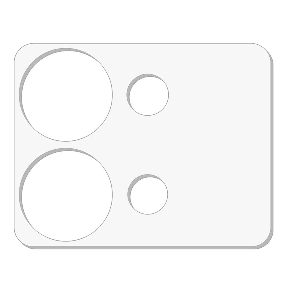 Xiaomi Redmi Note 13 Pro (4G) / Poco M6 Pro Linse Glasbeskyttelse - Gennemsigtig