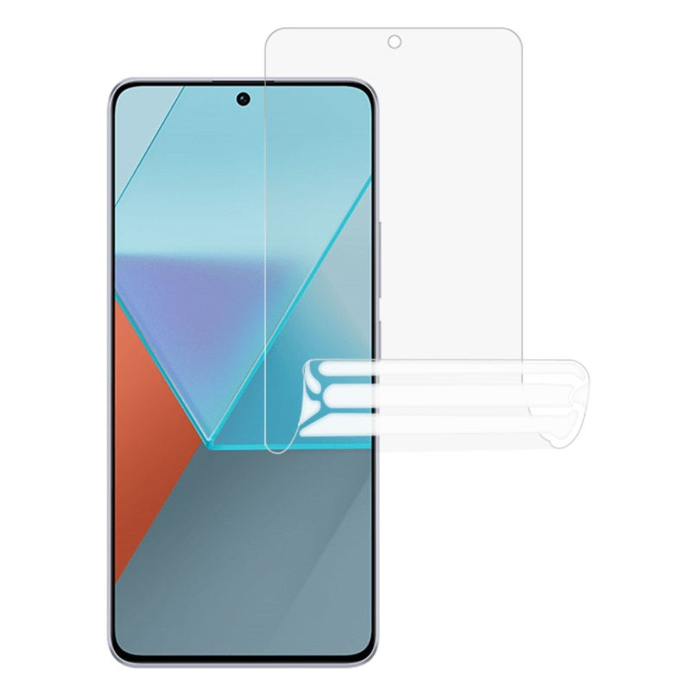 Xiaomi Redmi Note 13 Pro (5G) / Poco X6 Plastik Beskyttelsesfilm - Gennemsigtig