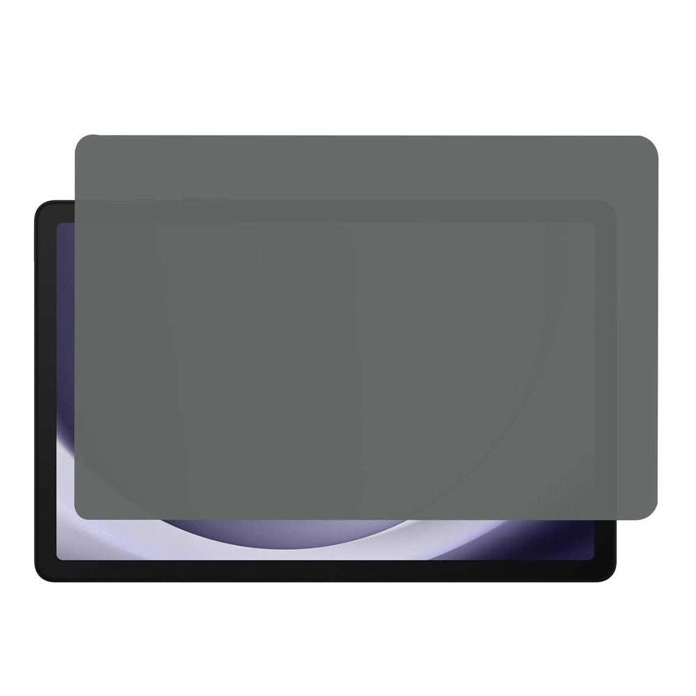 Samsung Galaxy Tab A9 Hærdet Skærmbeskyttelsesglas m. Privacy - Gennemsigtig
