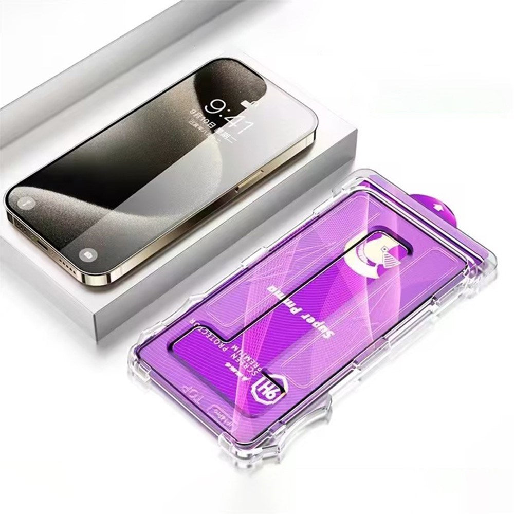 iPhone 11 Pro / XS / X Beskyttelsesfilm - inkl. Installationsramme - Gennemsigtig