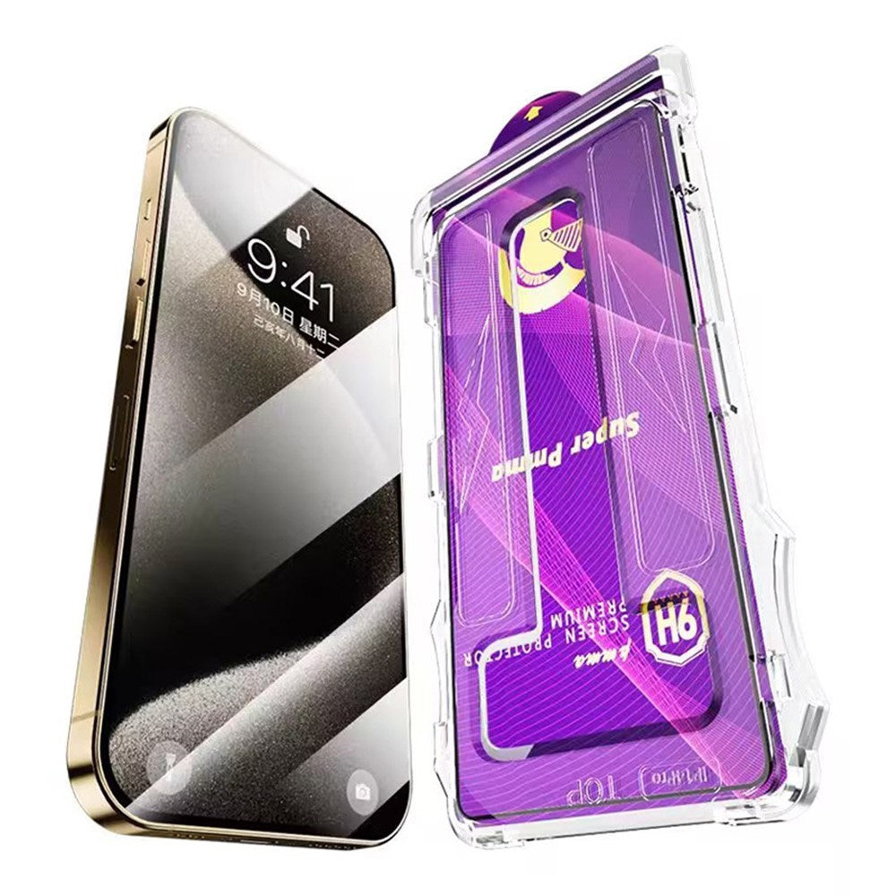 iPhone 11 Pro / XS / X Beskyttelsesfilm - inkl. Installationsramme - Gennemsigtig