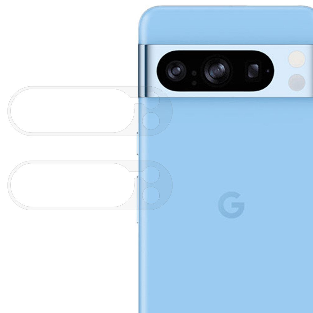 Google Pixel 9 Pro XL Hærdet Beskyttelsesglas til Mobil Kameralinse - 2 stk. - Gennemsigtig