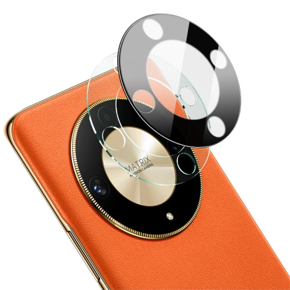 Honor Magic6 Lite (5G) - IMAK - Hærdet Kameralinsebeskyttelsesglas - Sort