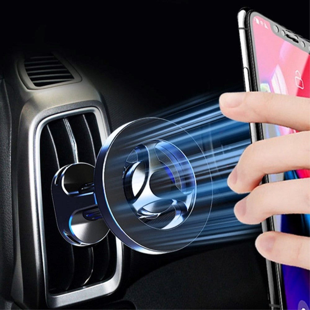 N52 Magnetisk Mobilholder til Ventilation - MagSafe-kompatibel - Sort