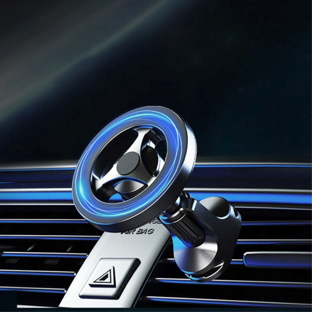 N52 Magnetisk Mobilholder til Ventilation - MagSafe-kompatibel - Sort