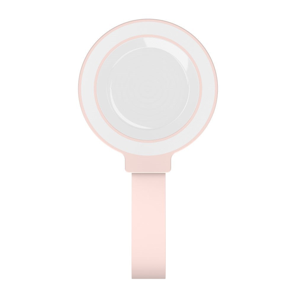 Silikone Sugekop Mobilholder - MagSafe Kompatibel - Lyserød