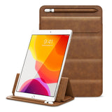 iPad 9.7 / 10.2 / 10.5 / 11" (19cm x 26cm x 7mm) Kunstlæder Shockproof Tablet Sleeve - Light Brown