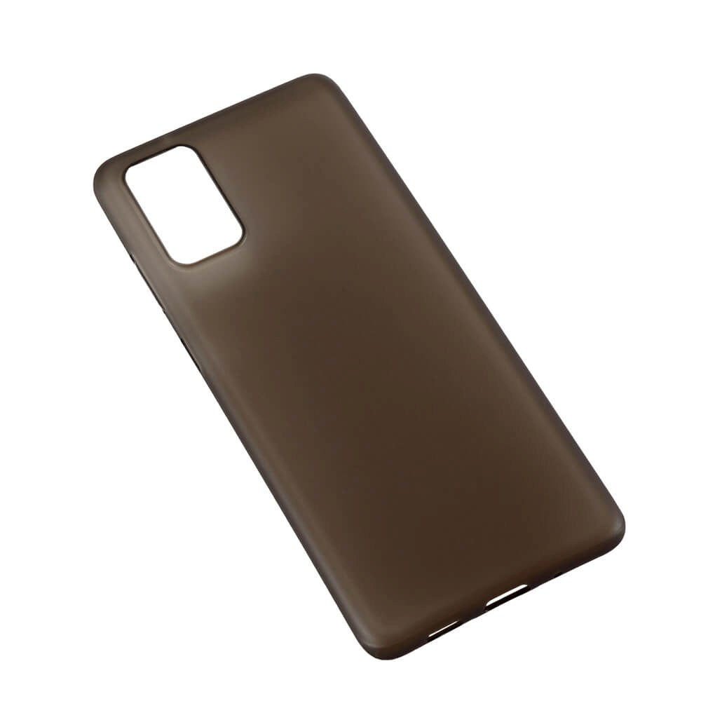 Samsung Galaxy S20+ (Plus) GEAR Semi Transparent Fleksibelt Plast Mobil Cover - Sort