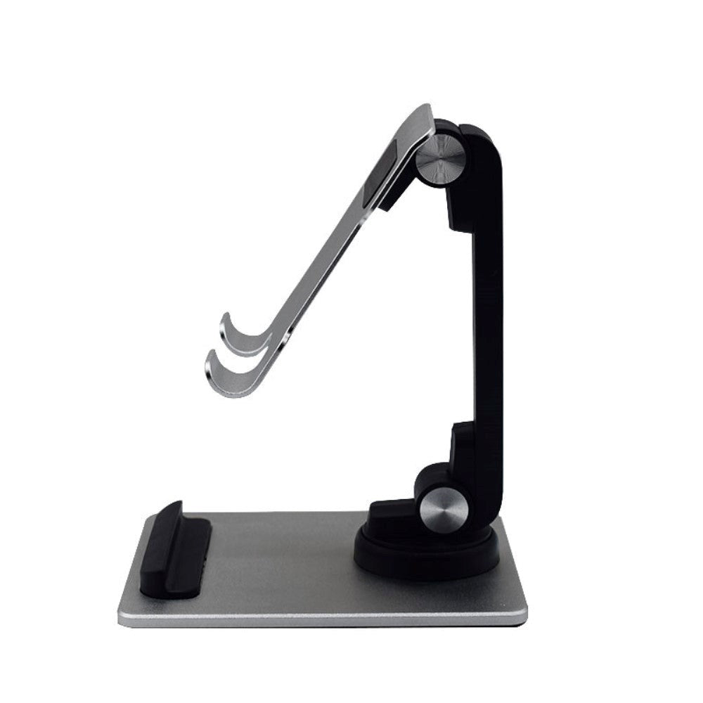 Roterbar Metal Stander Til Tablet / Mobil - Space Grey