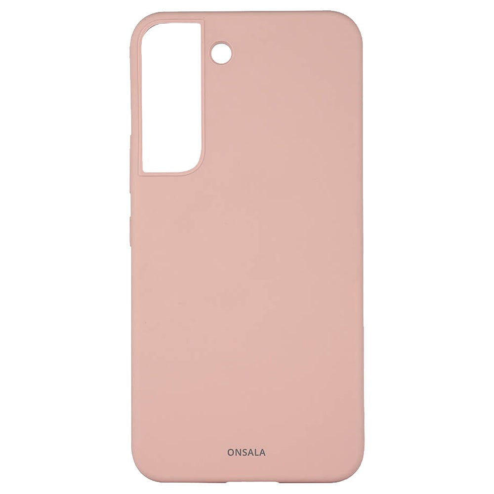 Samsung Galaxy S22 GEAR Onsala Collection Liquid Silikone Bagside Case - Sand Pink