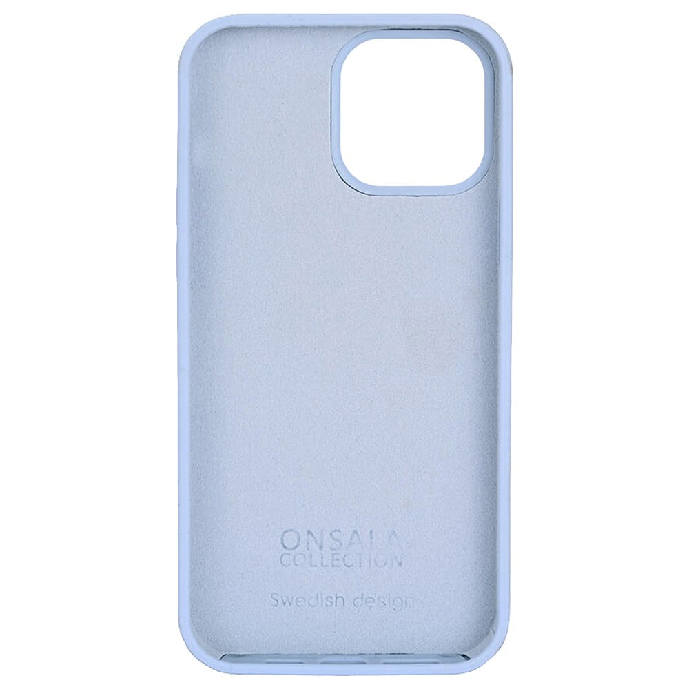 iPhone 13 Pro Max GEAR Onsala Collection Liquid Silikone Bagside Case - Light Blue