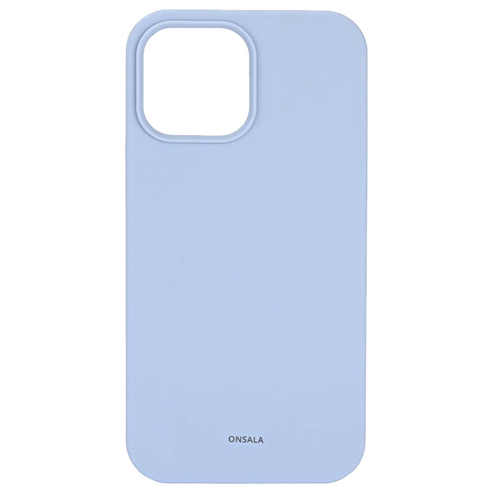 iPhone 13 Pro Max GEAR Onsala Collection Liquid Silikone Bagside Case - Light Blue