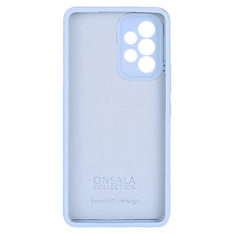 Samsung Galaxy A53 (5G) GEAR Onsala Collection Liquid Silikone Bagside Case - Light Blue