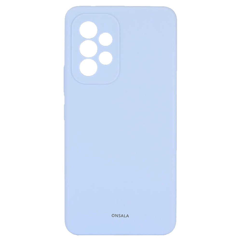 Samsung Galaxy A53 (5G) Onsala Collection Liquid Silikone Bagside Case - Light Blue