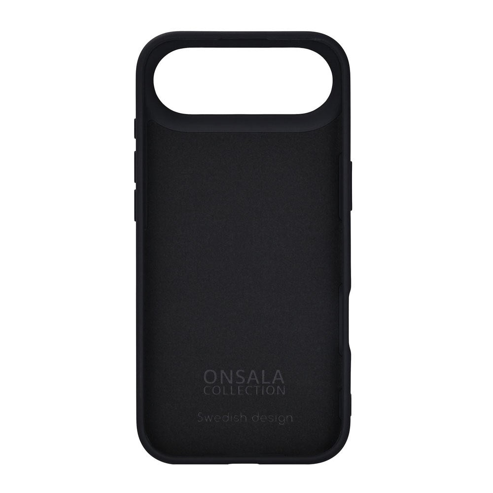 Onsala iPhone Air Silikone Bagside Cover - Black