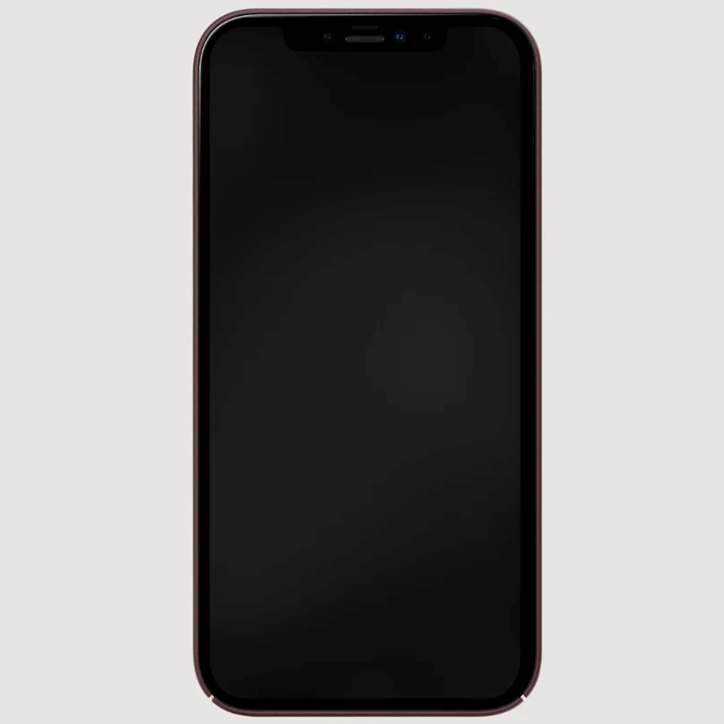 Nudient Thin Case V3 iPhone 13 Pro Bagside Cover - Sangria Red