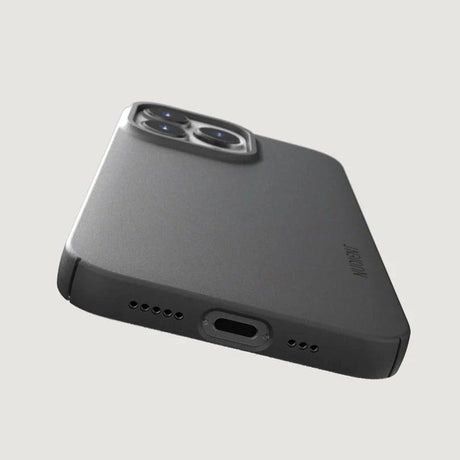 Nudient Thin Case V3 iPhone 13 Pro Bagside Cover - Stone Grey