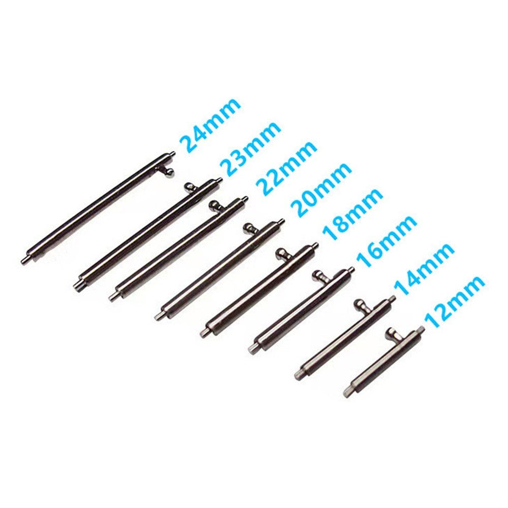 24mm Smartwatch Metal Stifter m. Quick Release System - 2 stk.