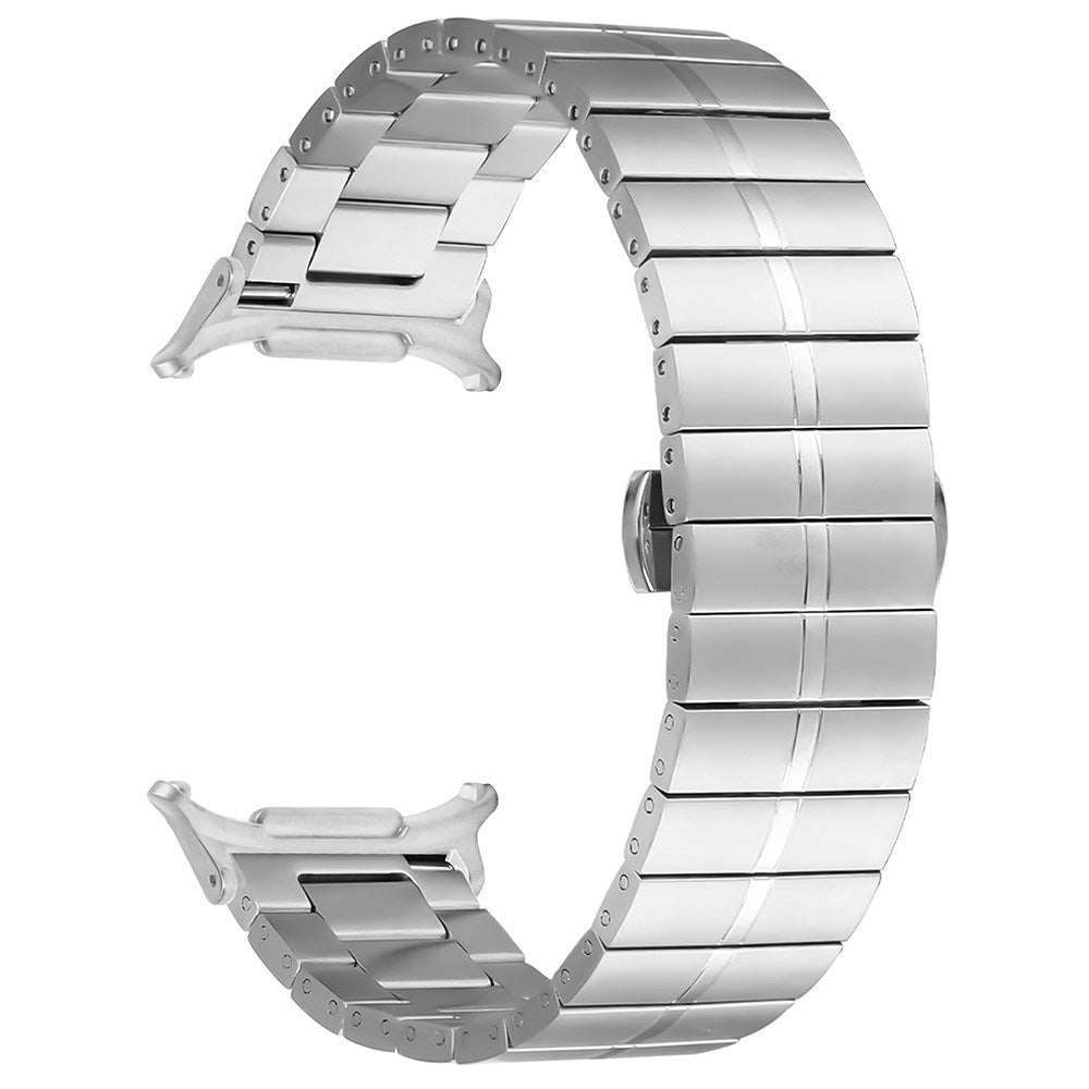 EIDERWOOD Samsung Galaxy Watch Ultra (47mm) Rustfrit Metal Smartwatch Rem - Sølv