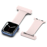 Apple Watch (38/40/SE/41/42mm) Silikone Sygepleje Rem - Pink