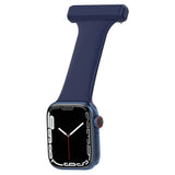 Apple Watch (38/40/SE/41/42mm) Silikone Sygepleje Rem - Blå