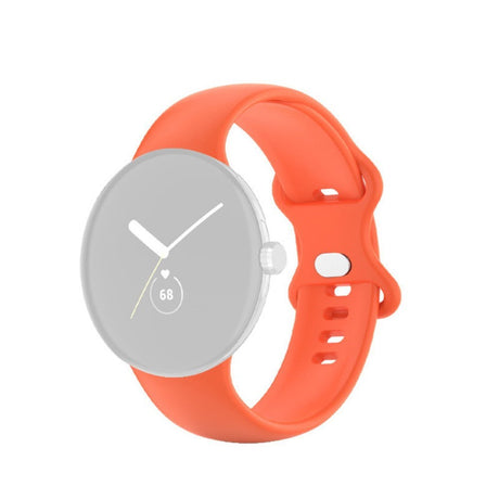 EIDERWOOD Google Pixel Watch 1 / 2 / 3 Silikone Rem - Orange