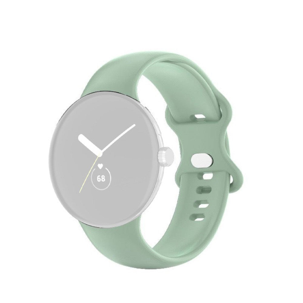 EIDERWOOD Google Pixel Watch 1 / 2 / 3 (41mm) Silikone Rem - Lysegrøn