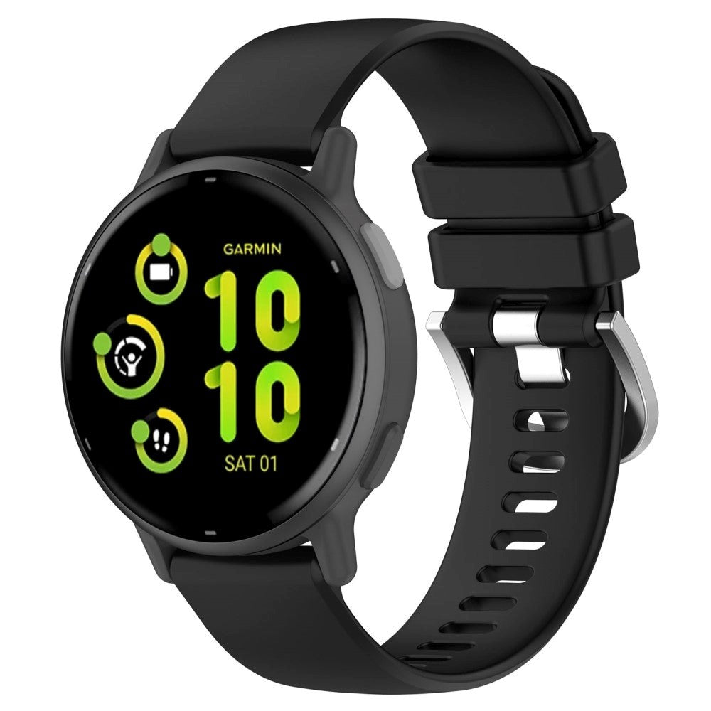 Garmin Vivoactive 5 Silikone Urrem - Sort