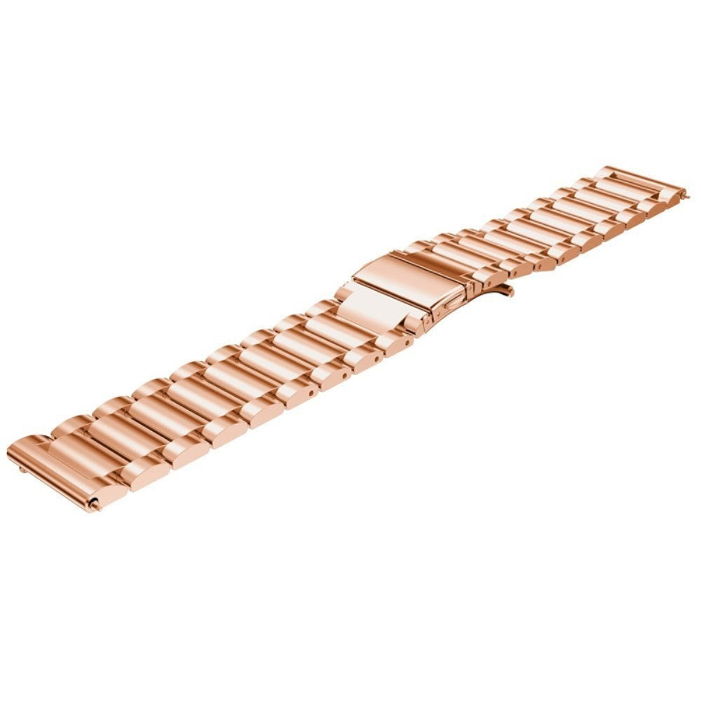 Universal 14mm Rustfri Metal Smartwatch Rem - Rose Gold