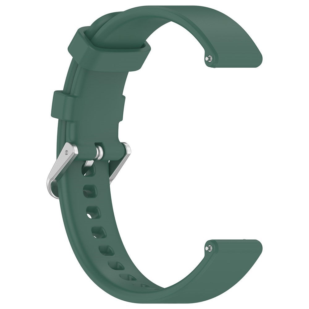 EIDERWOOD Garmin Lily 2 Silikone Urrem m. Metalspænde - Mørkegrøn