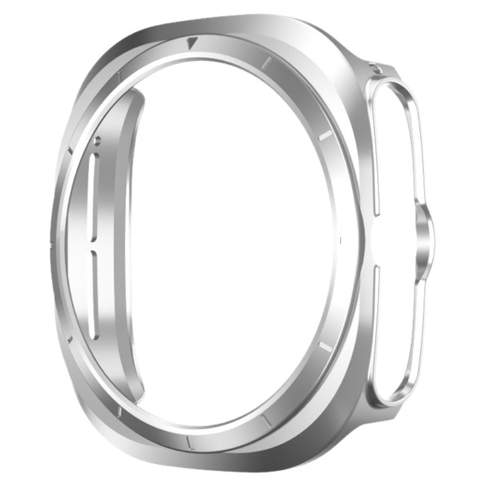 Cover til Samsung Galaxy Watch Ultra (47mm) - Hård Plast - Sølv