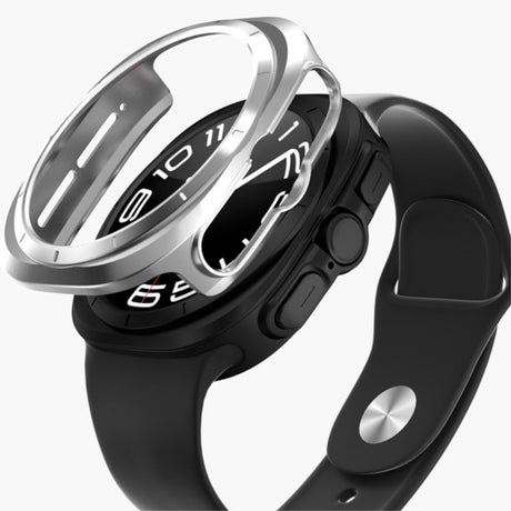 Cover til Samsung Galaxy Watch Ultra (47mm) - Hård Plast - Sølv