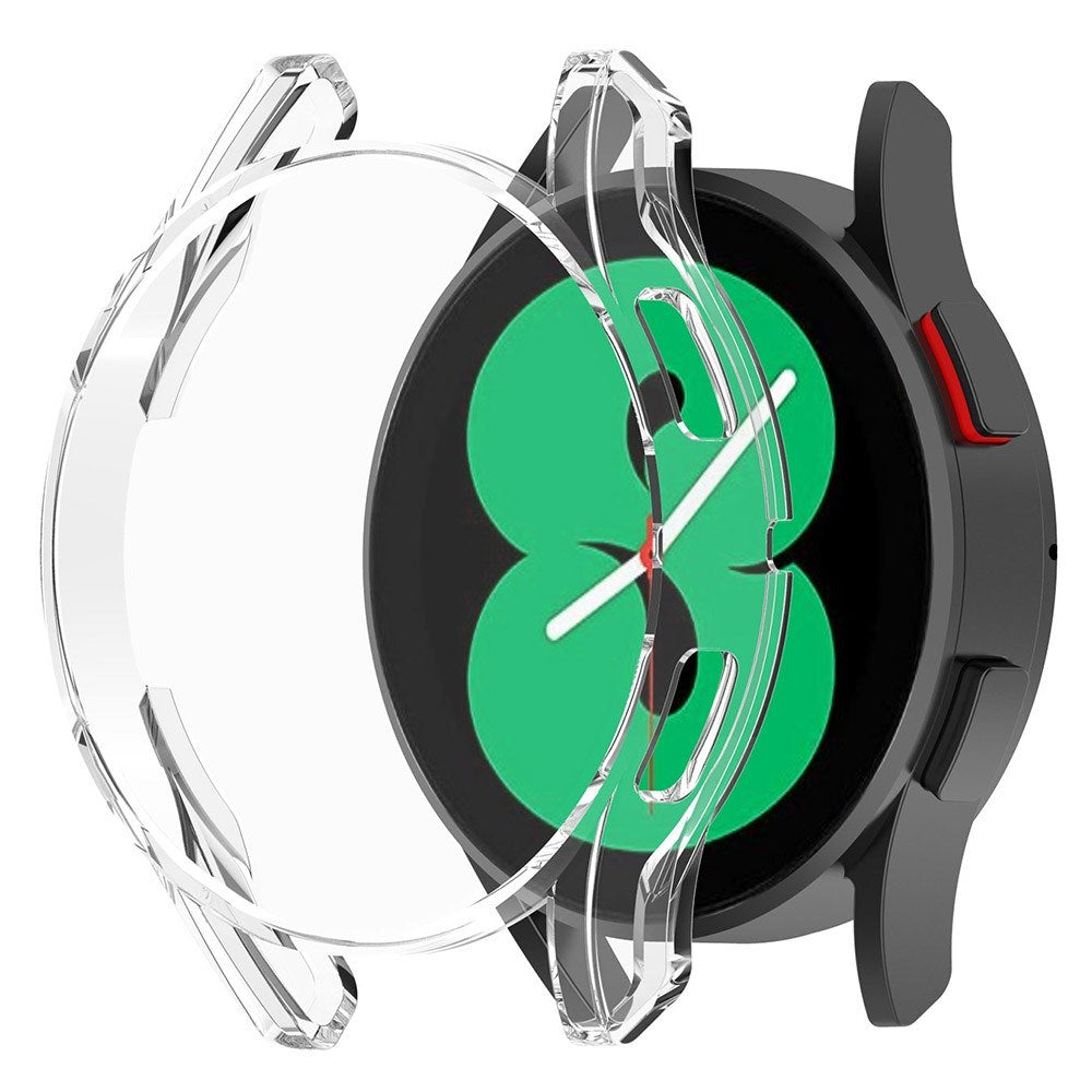 Samsung Galaxy Watch FE (40mm) Transparent Fleksibelt TPU Plastik Smartwatch Cover - Gennemsigtig