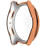 Samsung Galaxy Watch 7 (40mm) Hårdt Plast Case m. Indbygget Skærmbeskyttelse - Bronze & Rhinsten