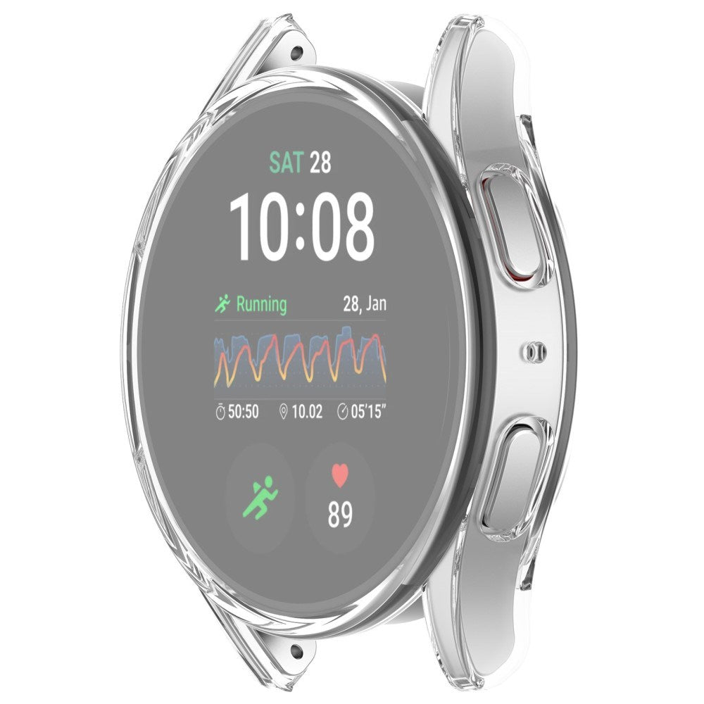 Samsung Galaxy Watch 7 (40mm) Transparent Fleksibelt TPU Plastik Smartwatch Cover - Gennemsigtig