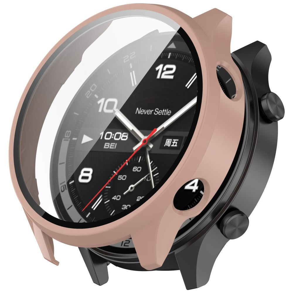 OnePlus Watch 2R Hærdet Glas Cover - Lyserød