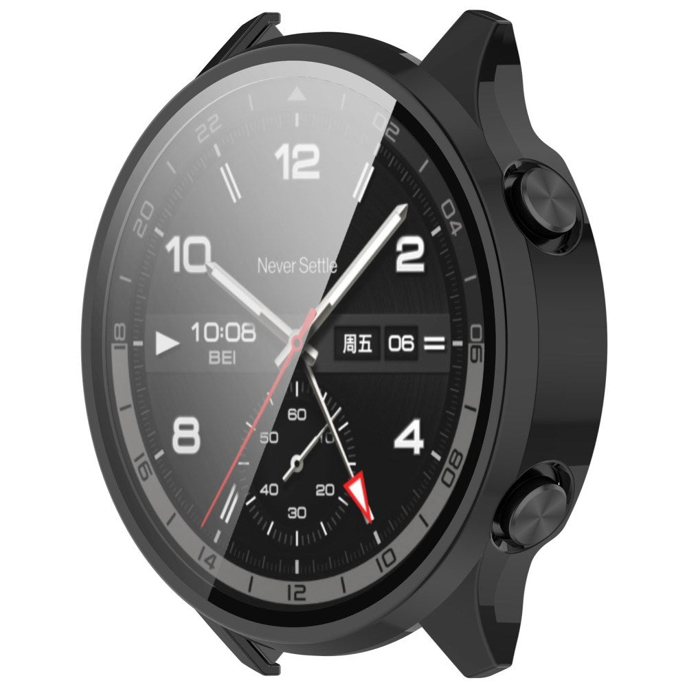 OnePlus Watch 2R Hærdet Glas Cover - Sort