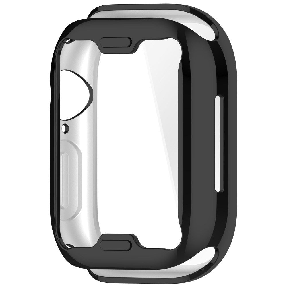 Apple Watch 11 / 10 (42mm) Fleksibelt Plastik Cover - Skærmbeskyttelse - Sort