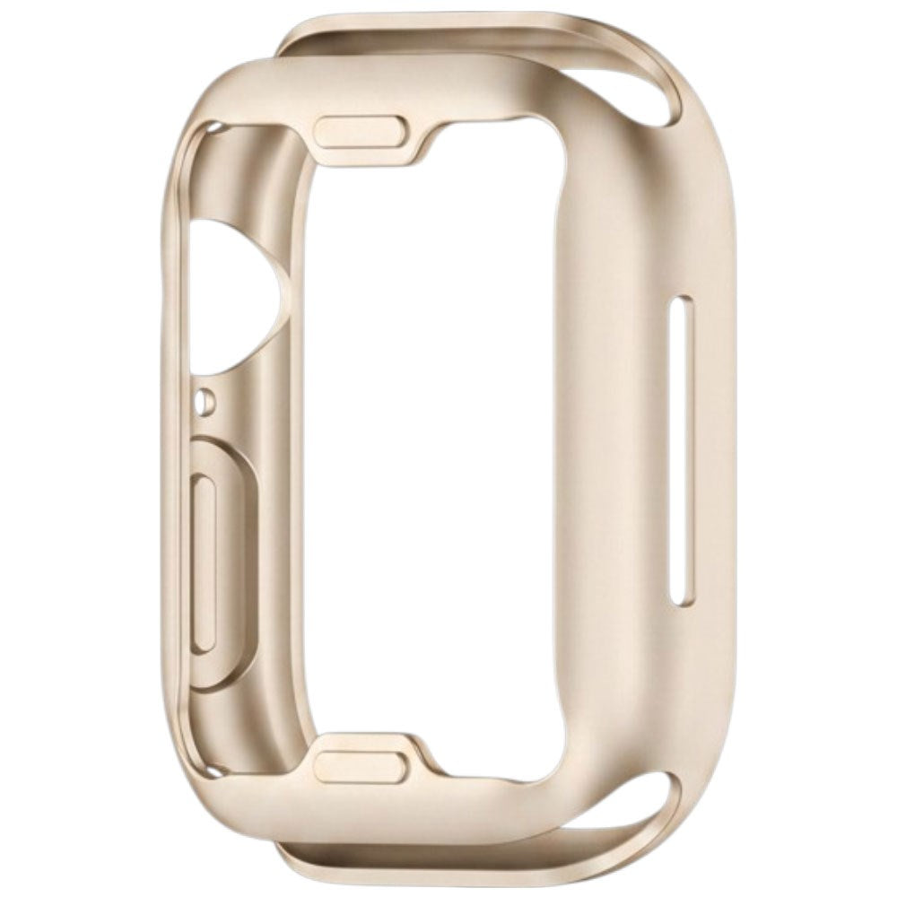 Apple Watch 11 / 10 (42mm) Fleksibelt Plastik Cover - Skærmbeskyttelse - Starlight