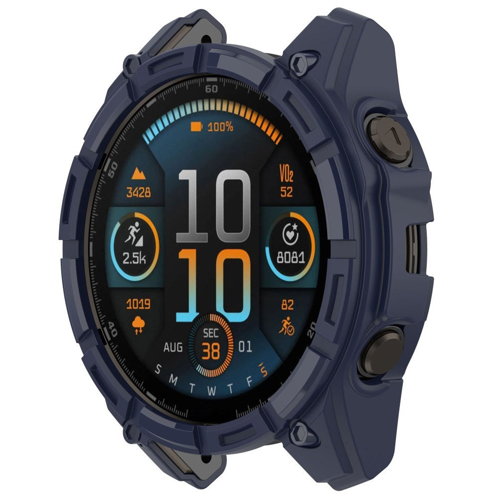 Garmin Tactix 8 Solar (51mm) - Bumper Plastik Cover - Blå