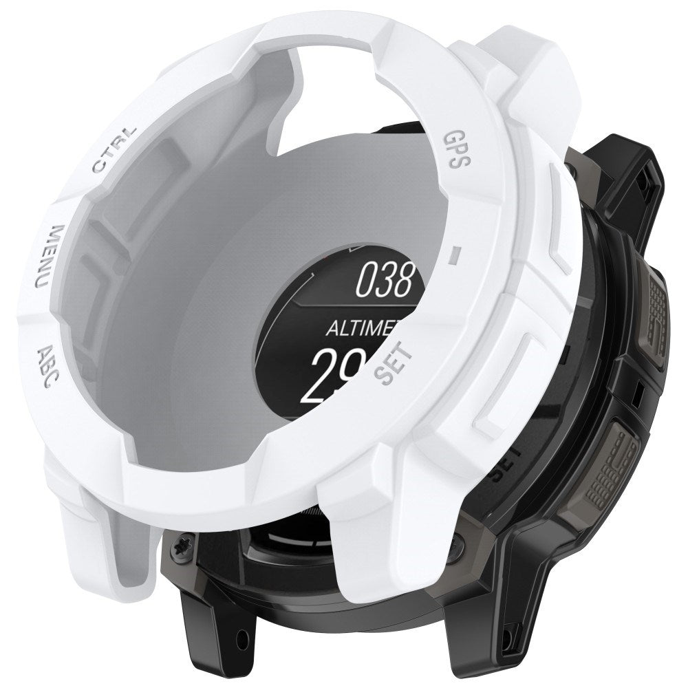 Garmin Instinct E (45mm) - Bumper Silikone Cover - Hvid