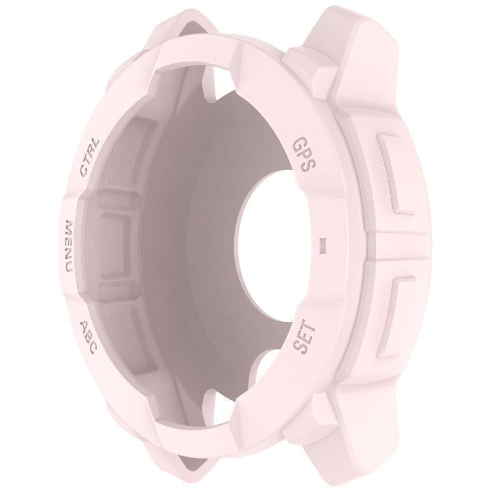 Garmin Instinct 3 AMOLED / Solar (50mm) - Bumper Silikone Cover - Lyserød
