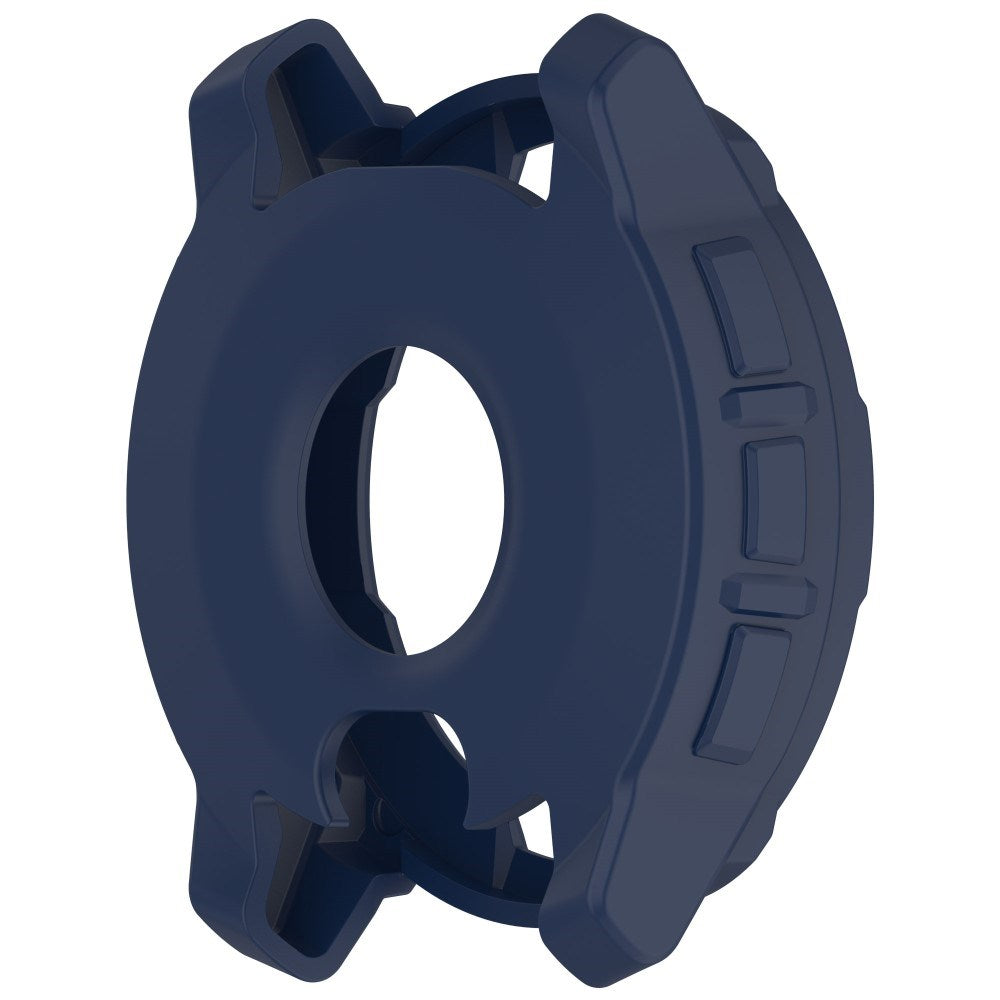 Garmin Instinct 3 AMOLED / Solar (50mm) - Bumper Silikone Cover - Blå