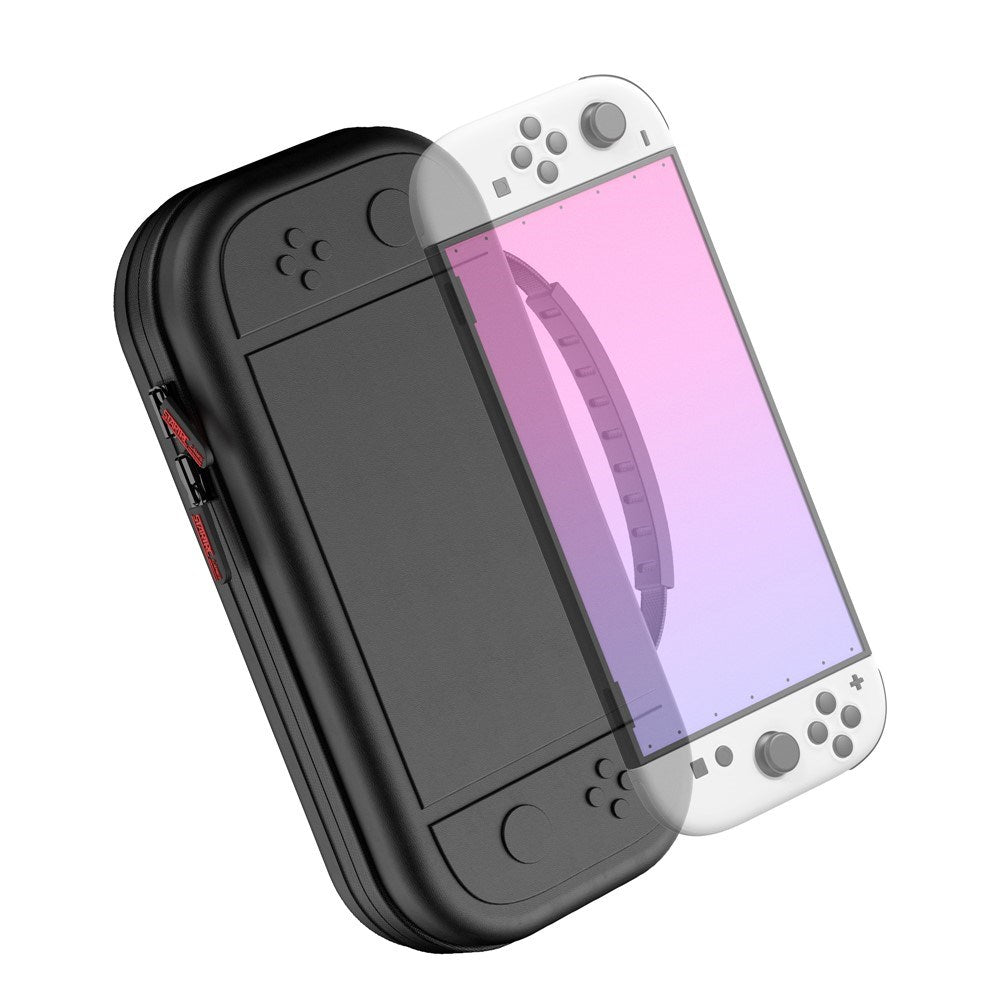 Kunstlæder Organiseringstaske til Nintendo Switch 2 - Sort